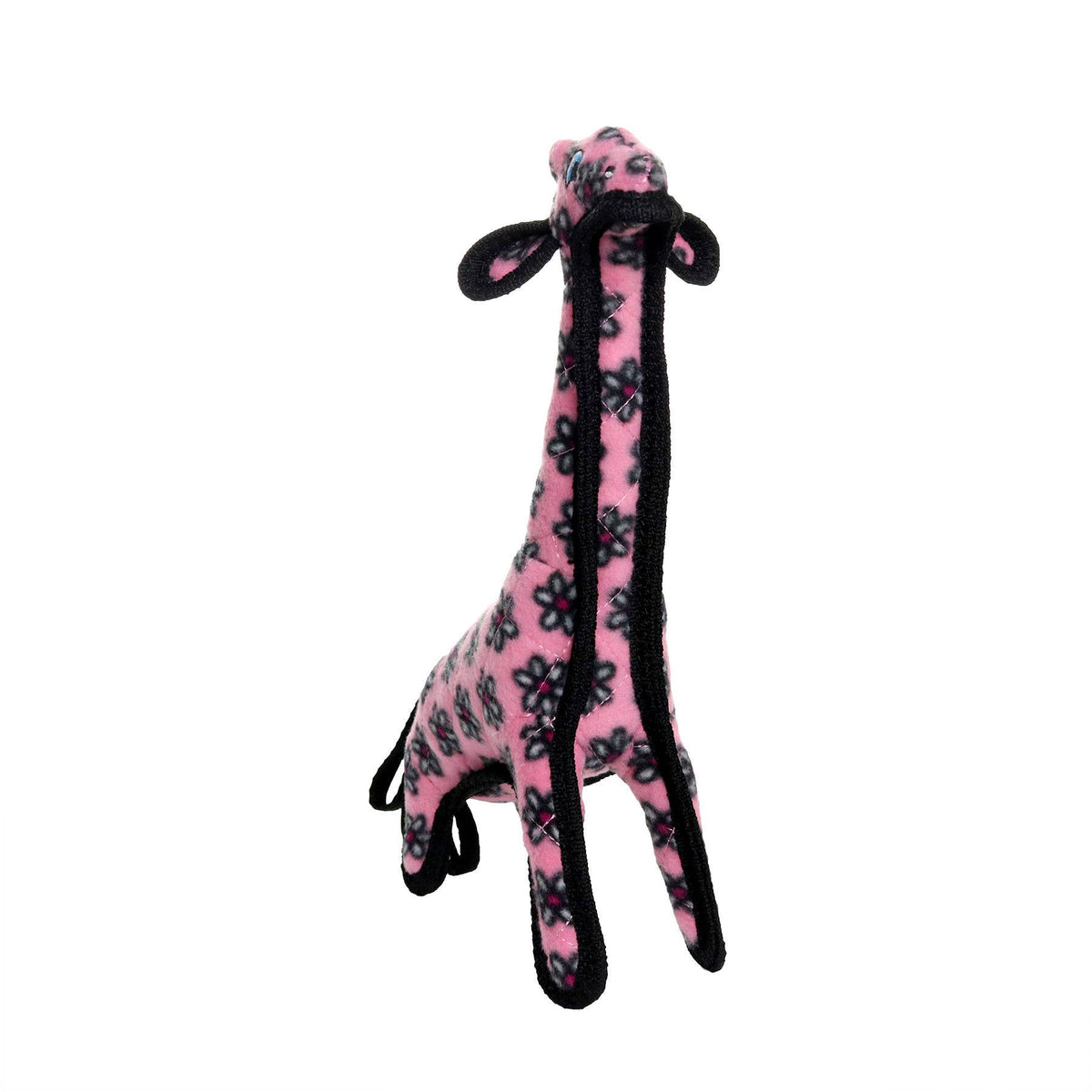 Tuffy Jr Zoo Giraffe Pink, Squeaky Dog Toy