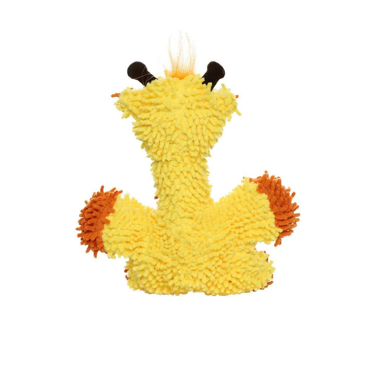 Mighty Jr Microfiber Ball Giraffe, Squeaky Dog Toy
