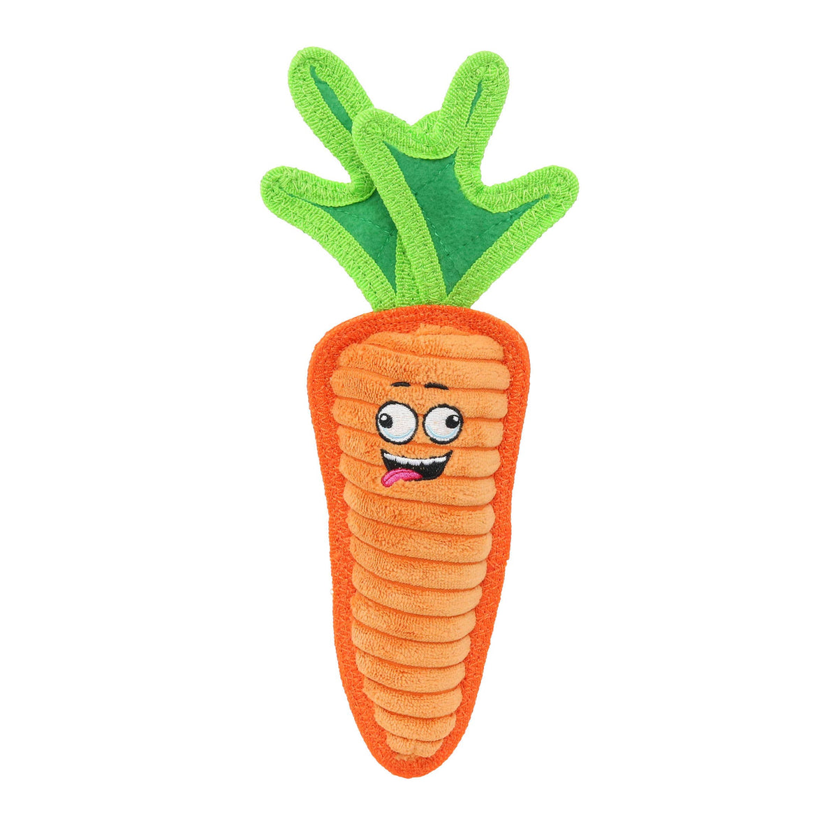 Tuffy Funny Food Carrot Squeaky Dog Toy