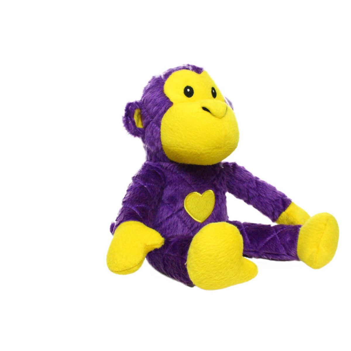 Mighty Safari Monkey - Purple, Squeaky Dog Toy