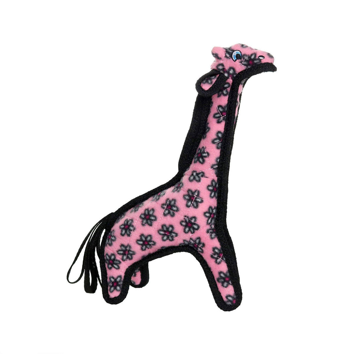 Tuffy Jr Zoo Giraffe Pink, Squeaky Dog Toy