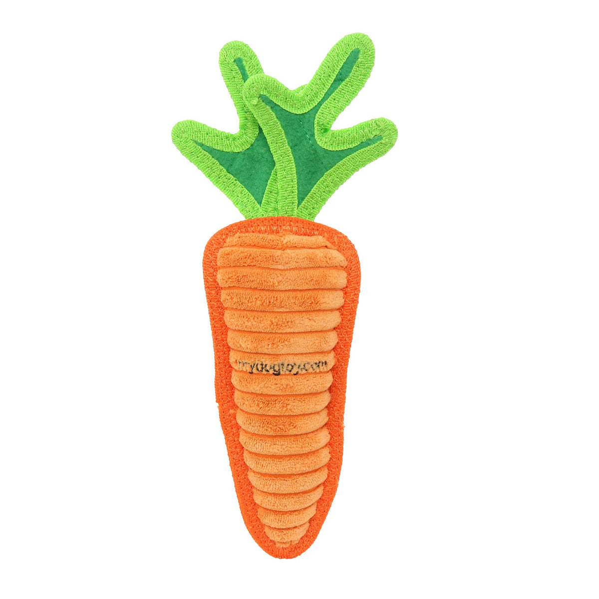 Tuffy Funny Food Carrot Squeaky Dog Toy