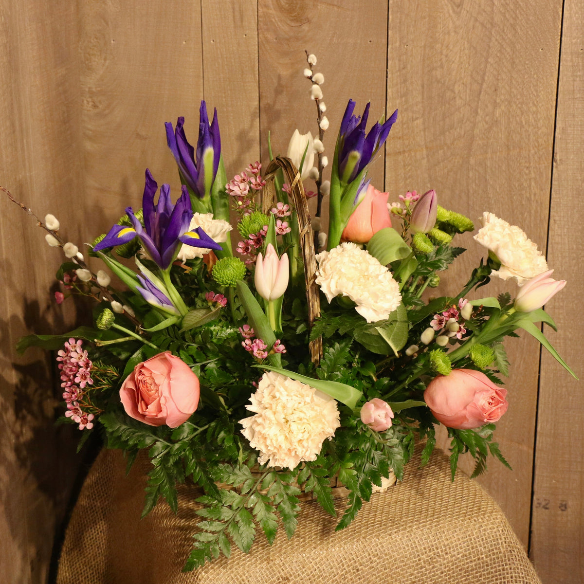 Spring Blooms Basket