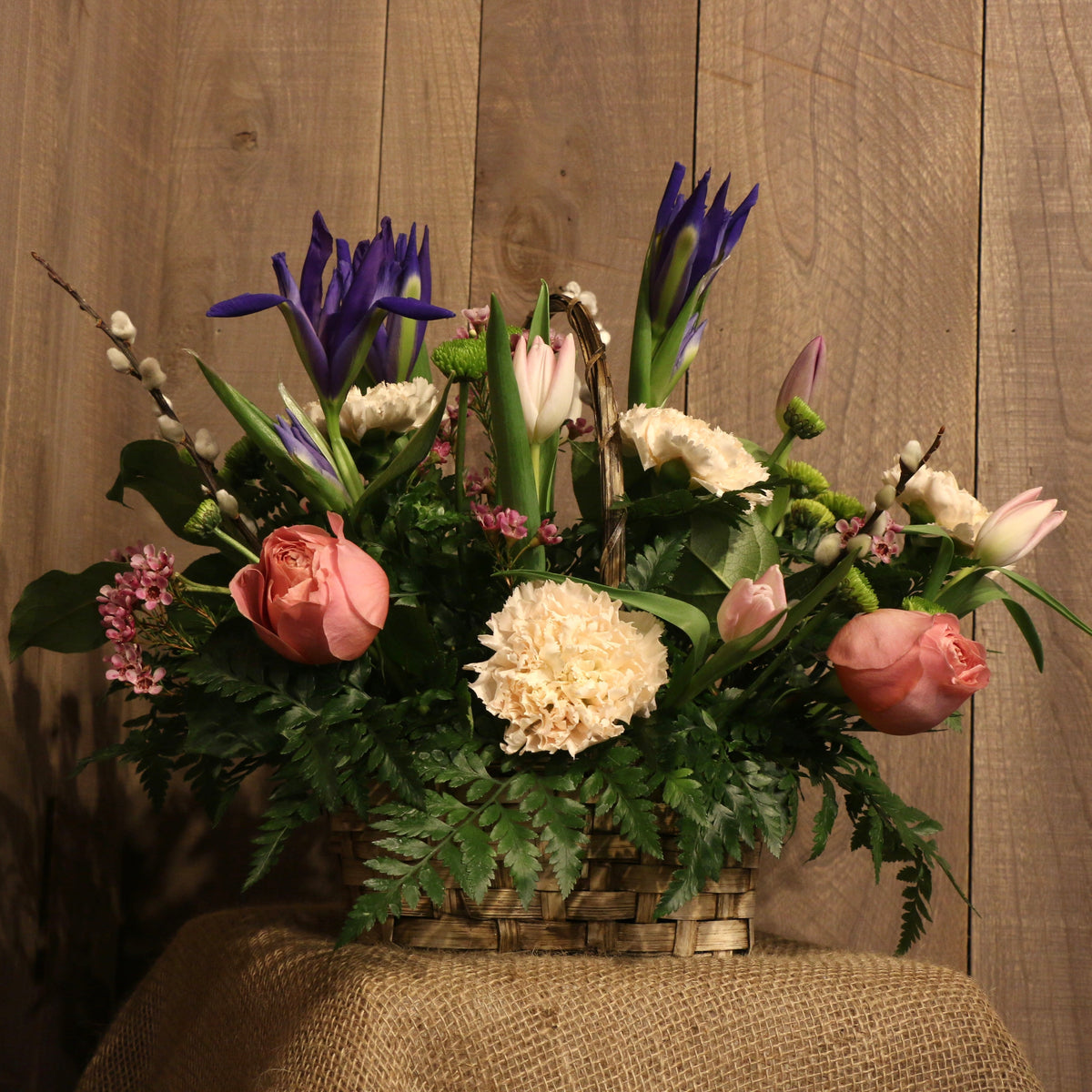 Spring Blooms Basket