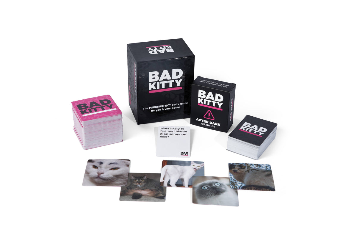 BAD KITTY: The PURRRRRFECT Party Game + After Dark Expansion