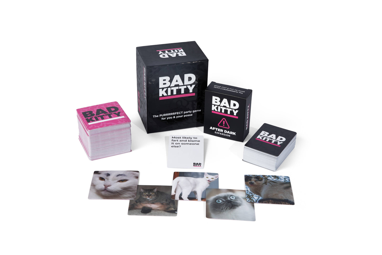 BAD KITTY: The PURRRRRFECT Party Game + After Dark Expansion