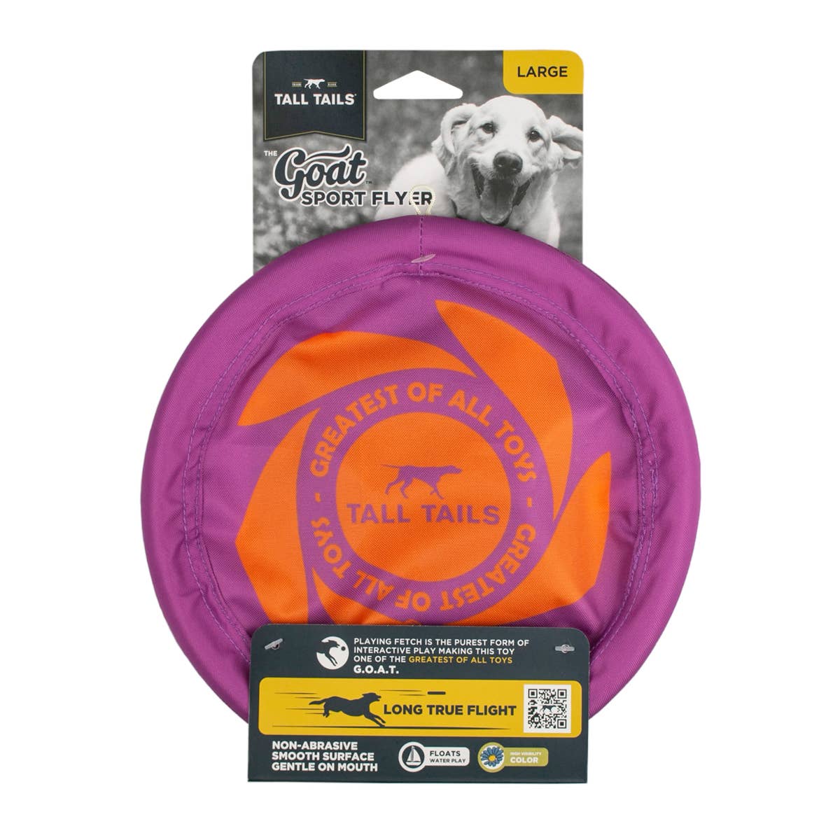 GOAT Sport Flyer Disc Dog Toy - Large
