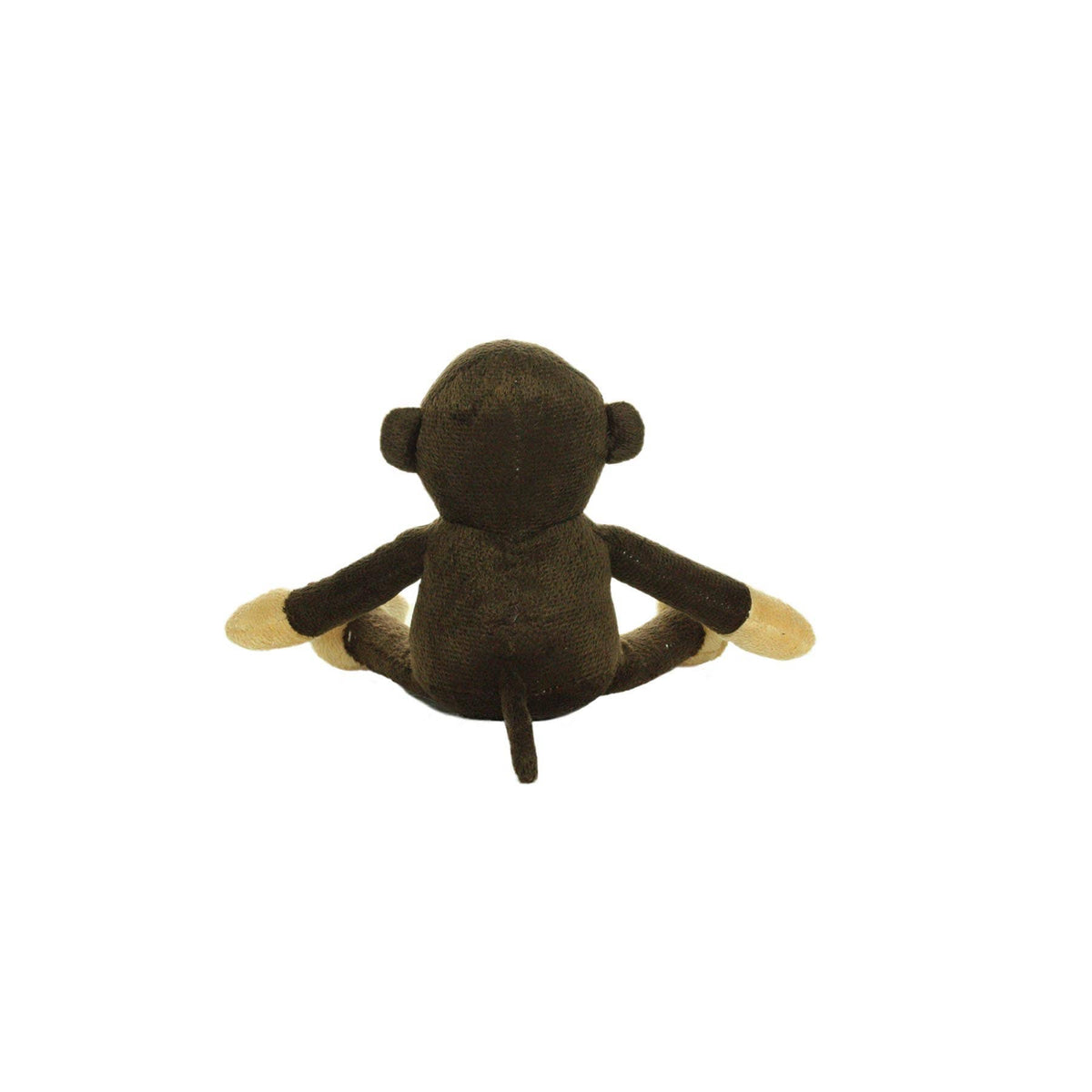 Mighty Jr Safari Monkey - Brown Squeaky Dog Toy