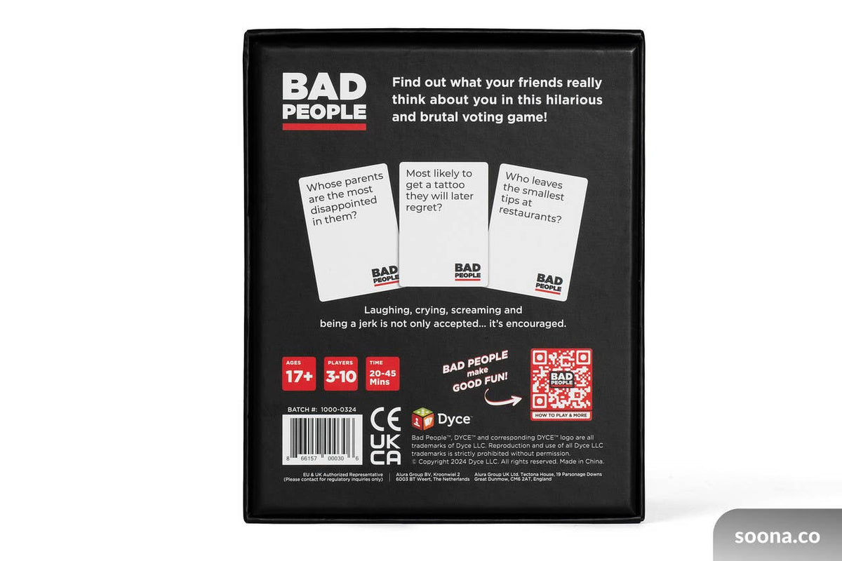 BAD PEOPLE: Find Out What Your Friends Really Think of You