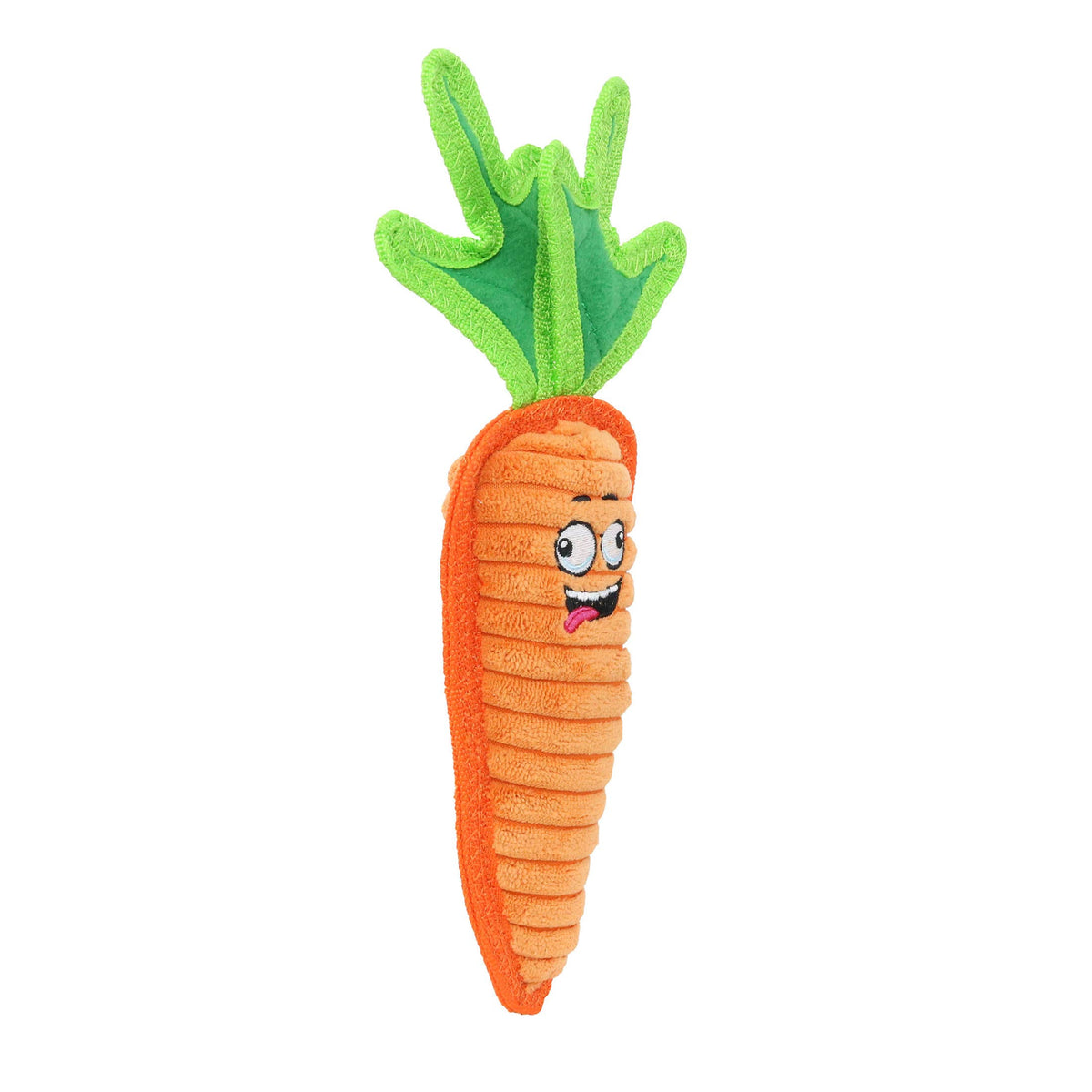 Tuffy Funny Food Carrot Squeaky Dog Toy