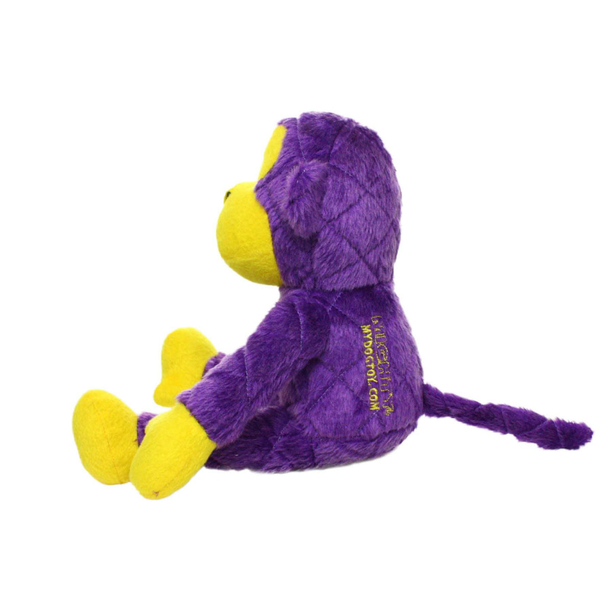 Mighty Safari Monkey - Purple, Squeaky Dog Toy