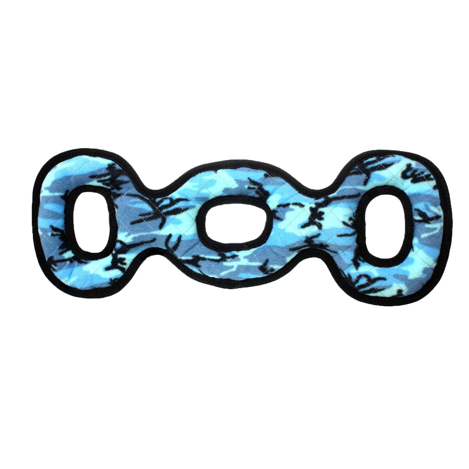 Tuffy Ultimate 3 Way Tug Camo Blue, Squeaky Dog Toy