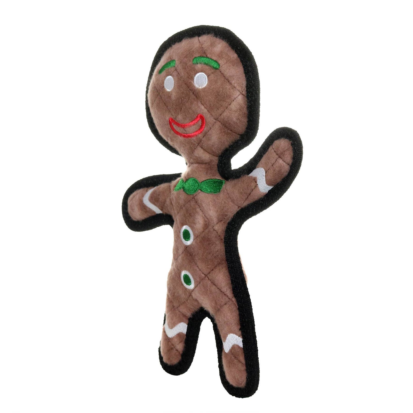 Tuffy Gingerbread Man - Christmas, Squeaky Dog Toy