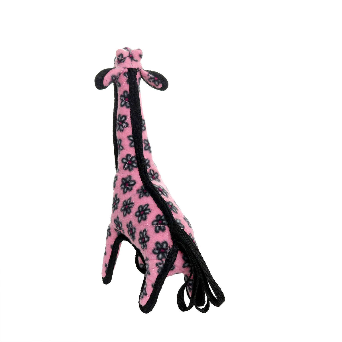Tuffy Jr Zoo Giraffe Pink, Squeaky Dog Toy